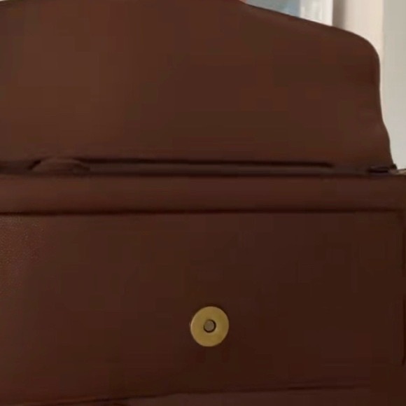 Brown Leather Coach Bag